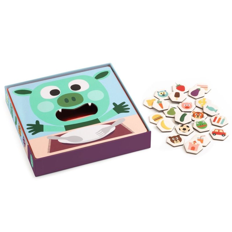 Jucarii, Copii si Bebe - Jucarii si jocuri - Jocuri si puzzle - Jocuri de societate - Joc de memorie Pofticiousul Bob, Djeco - Infinity.ro