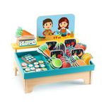 Jucarii, Copii si Bebe - Jucarii si jocuri - Jucarii de rol - Set joaca supermarket - Joc de rol Magazinul Lea & Milo, Djeco - Infinity.ro