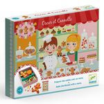 Jucarii, Copii si Bebe - Jucarii si jocuri - Jucarii de rol - Bucatarii copii - Joc de rol Set de patiserie Oscar si Cannelle, Djeco - Infinity.ro