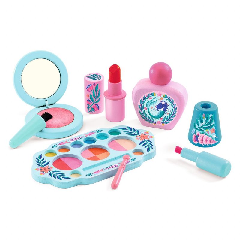 Jucarii, Copii si Bebe - Jucarii si jocuri - Jucarii de rol - Frumusete, bijuterii si accesorii fetite - Joc de rol Trusa de make-up a Marinei, Djeco - Infinity.ro