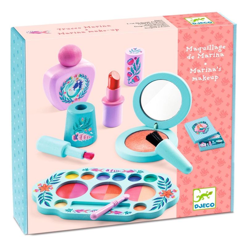 Jucarii, Copii si Bebe - Jucarii si jocuri - Jucarii de rol - Frumusete, bijuterii si accesorii fetite - Joc de rol Trusa de make-up a Marinei, Djeco - Infinity.ro