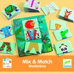 Jucarii, Copii si Bebe - Jucarii si jocuri - Jucarii & jocuri educative - Jocuri si jucarii educative - Joc Eduludo Mix & Match Modanimo, Djeco - Infinity.ro