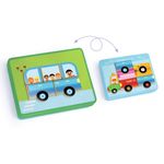 Jucarii, Copii si Bebe - Jucarii si jocuri - Vehicule si jucarii cu telecomanda - Masinute - Joc magnetic cu Vehicule, Djeco - Infinity.ro