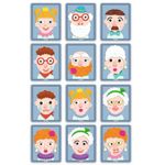 Jucarii, Copii si Bebe - Jucarii si jocuri - Jucarii & jocuri educative - Seturi de artizanat - Joc magnetic creativ Portrete, Djeco - Infinity.ro