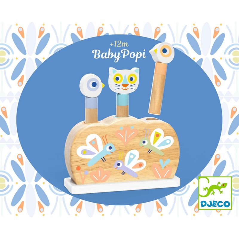 Jucarii, Copii si Bebe - Jucarii si jocuri - Jucarii bebelusi - Jucarii interactive bebelusi - Jucarie pop-up BabyPopi, Djeco - Infinity.ro