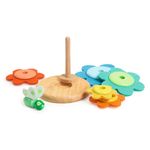 Jucarii, Copii si Bebe - Jucarii si jocuri - Jucarii bebelusi - Jucarii interactive bebelusi - Jucarie bebe Turn flori si fluture, Djeco - Infinity.ro