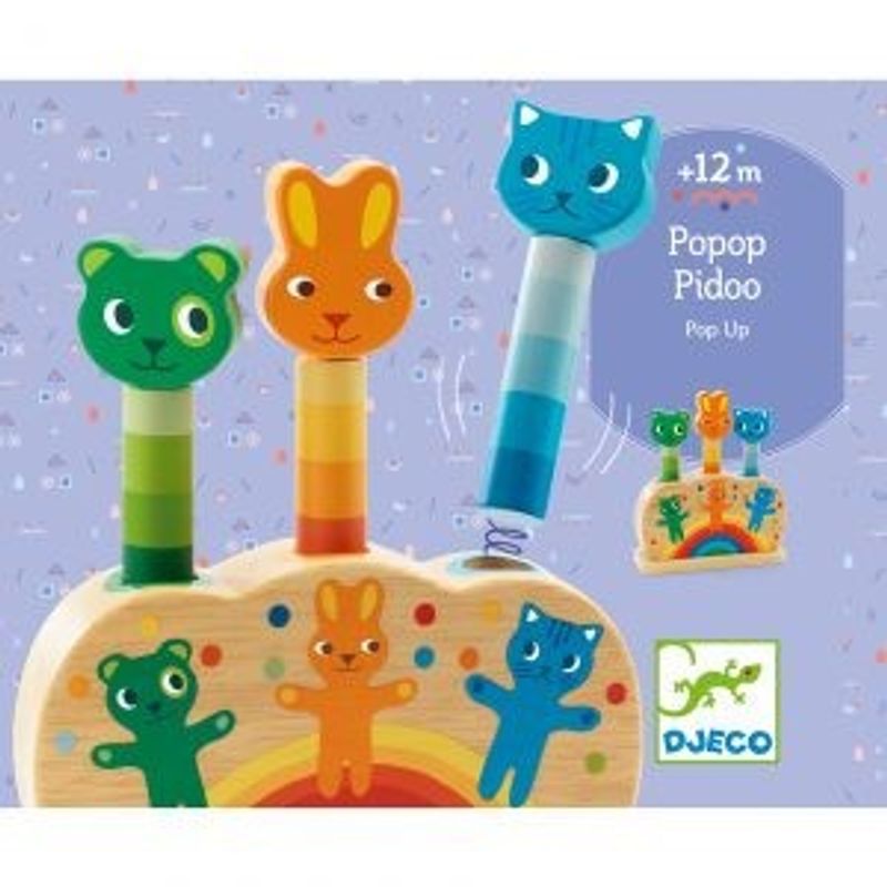 Jucarii, Copii si Bebe - Jucarii si jocuri - Jucarii bebelusi - Jucarii interactive bebelusi - Jucarie pop-up Popop pidoo, Djeco - Infinity.ro