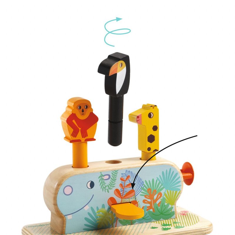 Jucarii, Copii si Bebe - Jucarii si jocuri - Jucarii bebelusi - Jucarii interactive bebelusi - Jucarie pop-up Multi Pop, Djeco - Infinity.ro