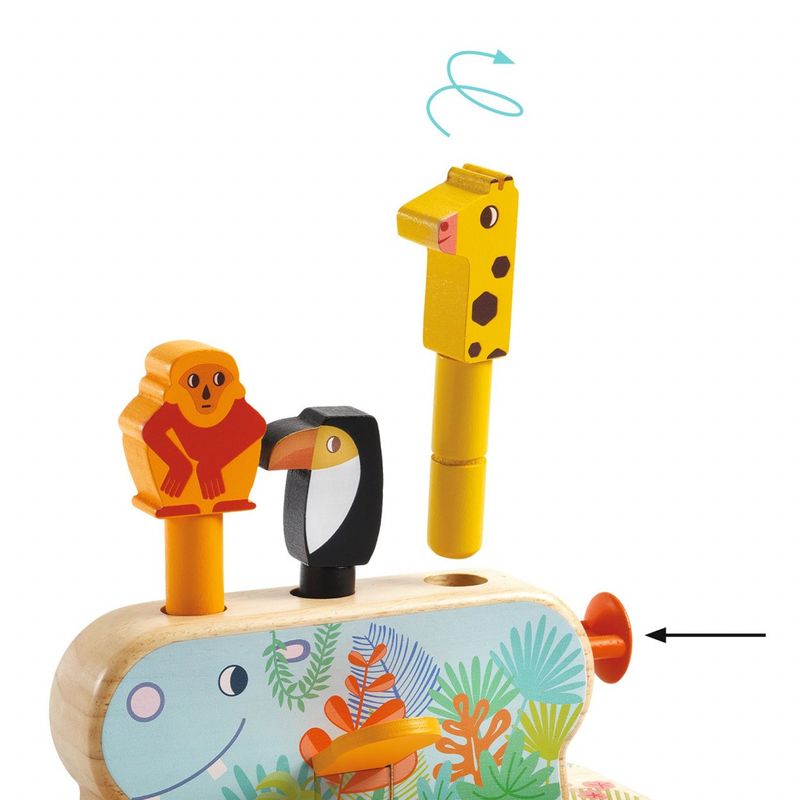 Jucarii, Copii si Bebe - Jucarii si jocuri - Jucarii bebelusi - Jucarii interactive bebelusi - Jucarie pop-up Multi Pop, Djeco - Infinity.ro