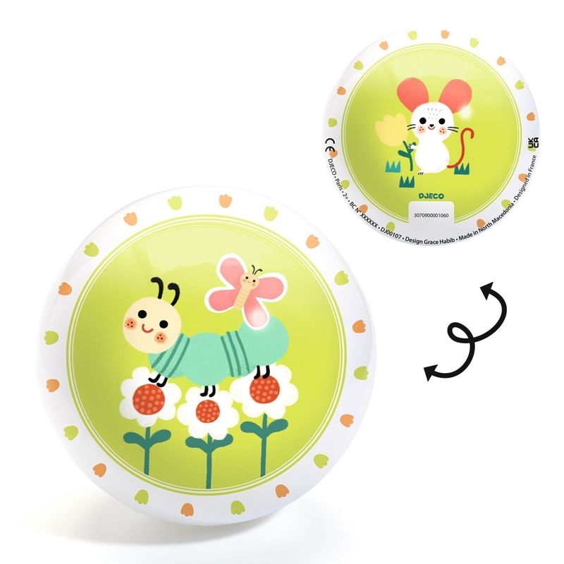 Jucarii, Copii si Bebe - Jucarii si jocuri - Jocuri si puzzle - Jocuri de societate - Minge Doi prieteni, Djeco - Infinity.ro