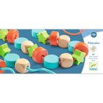 Jucarii, Copii si Bebe - Jucarii si jocuri - Jucarii & jocuri educative - Seturi de artizanat - Margele de insirat din lemn, Djeco - Infinity.ro
