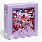 Jucarii, Copii si Bebe - Jucarii si jocuri - Jucarii & jocuri educative - Seturi de artizanat - Margele de insirat din lemn Fluturi, Djeco - Infinity.ro