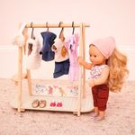 Jucarii, Copii si Bebe - Jucarii si jocuri - Papusi si accesorii - Casute de papusi si mobilier - Outfit Ivory papusa, Djeco - Infinity.ro