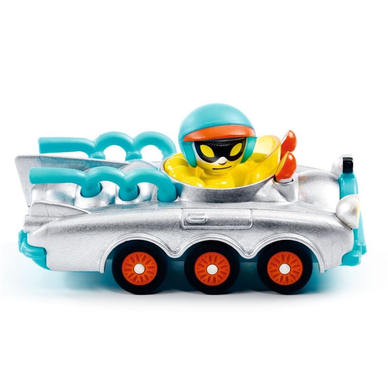 Jucarii, Copii si Bebe - Jucarii si jocuri - Vehicule si jucarii cu telecomanda - Masinute - Masina de curse Roller coaster Colectia Crazy Motors, Djeco - Infinity.ro