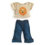 Jucarii, Copii si Bebe - Jucarii si jocuri - Papusi si accesorii - Casute de papusi si mobilier - Outfit Ivory papusa, Djeco - Infinity.ro
