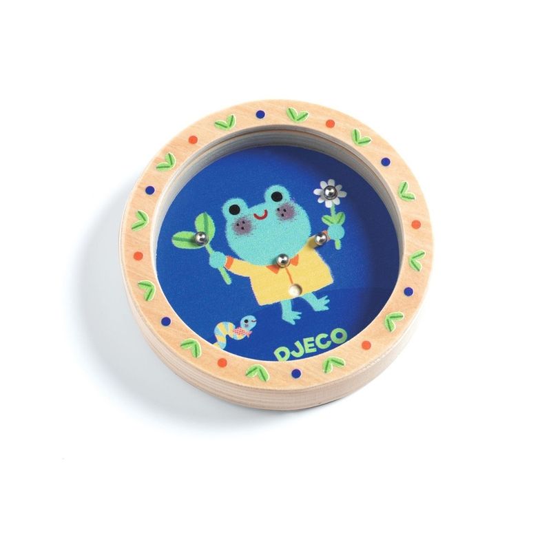 Jucarii, Copii si Bebe - Jucarii si jocuri - Jucarii & jocuri educative - Jocuri si jucarii educative - Mini joc din lemn cu bila, Djeco - Infinity.ro