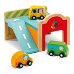 Jucarii, Copii si Bebe - Jucarii si jocuri - Vehicule si jucarii cu telecomanda - Masinute - Mini garaj cu masinute, Djeco - Infinity.ro