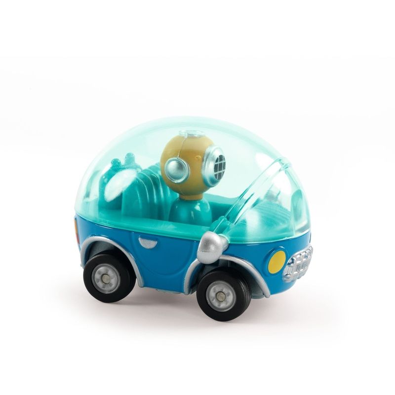 Jucarii, Copii si Bebe - Jucarii si jocuri - Vehicule si jucarii cu telecomanda - Elicoptere, avioane si nave de jucarie - Mini submarin Colectia Crazy Motors, Djeco - Infinity.ro