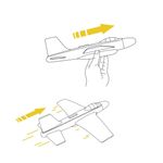 Jucarii, Copii si Bebe - Jucarii si jocuri - Vehicule si jucarii cu telecomanda - Elicoptere, avioane si nave de jucarie - Planor - Avion din spuma, Djeco - Infinity.ro
