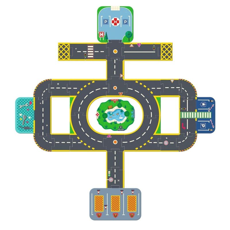 Jucarii, Copii si Bebe - Jucarii si jocuri - Jocuri si puzzle - Puzzle - Puzzle 3D Orasul gigantic, Djeco - Infinity.ro