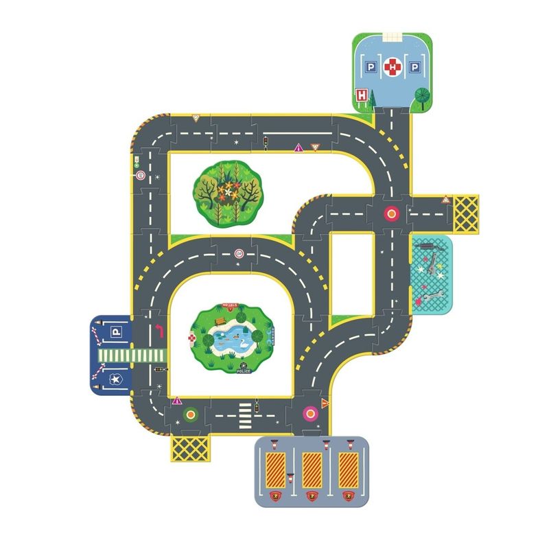 Jucarii, Copii si Bebe - Jucarii si jocuri - Jocuri si puzzle - Puzzle - Puzzle 3D Orasul gigantic, Djeco - Infinity.ro