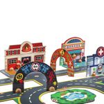 Jucarii, Copii si Bebe - Jucarii si jocuri - Jocuri si puzzle - Puzzle - Puzzle 3D Orasul gigantic, Djeco - Infinity.ro