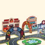Jucarii, Copii si Bebe - Jucarii si jocuri - Jocuri si puzzle - Puzzle - Puzzle 3D Orasul gigantic, Djeco - Infinity.ro