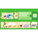 Jucarii, Copii si Bebe - Jucarii si jocuri - Jocuri si puzzle - Puzzle - Puzzle din lemn De la mic la mare, Djeco - Infinity.ro