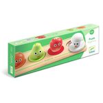Jucarii, Copii si Bebe - Jucarii si jocuri - Jocuri si puzzle - Puzzle - Puzzle din lemn Fructe si legume, Djeco - Infinity.ro