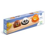 Jucarii, Copii si Bebe - Jucarii si jocuri - Jocuri si puzzle - Puzzle - Puzzle din lemn Animale salbatice, Djeco - Infinity.ro