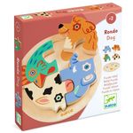 Jucarii, Copii si Bebe - Jucarii si jocuri - Jocuri si puzzle - Puzzle - Puzzle din lemn Rondo Dog, Djeco - Infinity.ro