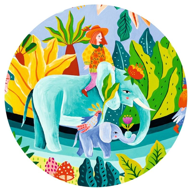 Jucarii, Copii si Bebe - Jucarii si jocuri - Jocuri si puzzle - Puzzle - Puzzle galerie La fiesta, Djeco - Infinity.ro