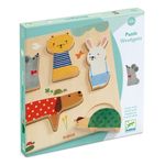 Jucarii, Copii si Bebe - Jucarii si jocuri - Jocuri si puzzle - Puzzle - Puzzle din lemn Animale de companie, Djeco - Infinity.ro