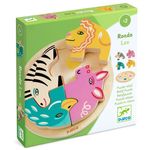 Jucarii, Copii si Bebe - Jucarii si jocuri - Jocuri si puzzle - Puzzle - Puzzle din lemn Rondo Leo, Djeco - Infinity.ro