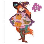 Jucarii, Copii si Bebe - Jucarii si jocuri - Jocuri si puzzle - Puzzle - Puzzle gigant Vrajitoarea Lily, Djeco - Infinity.ro