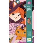 Jucarii, Copii si Bebe - Jucarii si jocuri - Jocuri si puzzle - Puzzle - Puzzle gigant Vrajitoarea Lily, Djeco - Infinity.ro