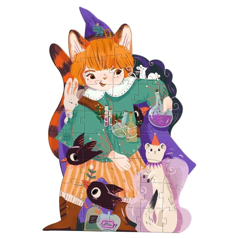 Jucarii, Copii si Bebe - Jucarii si jocuri - Jocuri si puzzle - Puzzle - Puzzle gigant Magicianul Pio, Djeco - Infinity.ro
