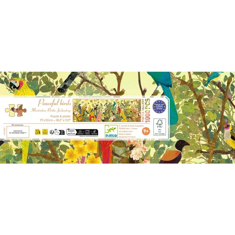 Jucarii, Copii si Bebe - Jucarii si jocuri - Jocuri si puzzle - Puzzle - Puzzle galerie Paradis tropical , Djeco - Infinity.ro