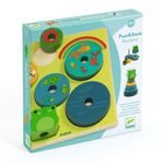 Jucarii, Copii si Bebe - Jucarii si jocuri - Jocuri si puzzle - Puzzle - Puzzle si joc din lemn de stivuit, Djeco - Infinity.ro