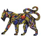 Jucarii, Copii si Bebe - Jucarii si jocuri - Jocuri si puzzle - Puzzle - Puzzle Puzz'Art Pantera neagra, Djeco - Infinity.ro