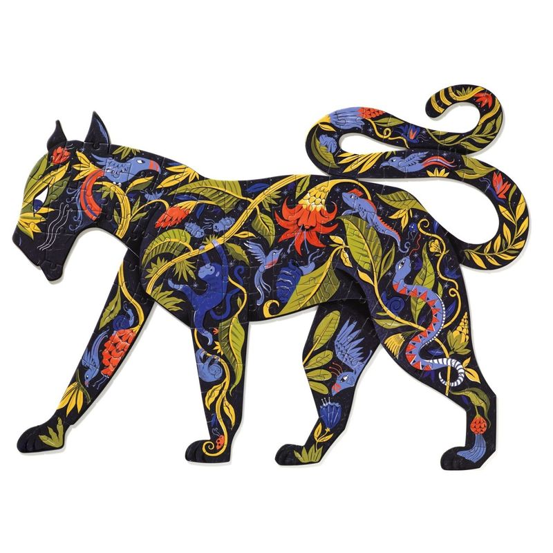 Jucarii, Copii si Bebe - Jucarii si jocuri - Jocuri si puzzle - Puzzle - Puzzle Puzz'Art Pantera neagra, Djeco - Infinity.ro