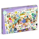 Jucarii, Copii si Bebe - Jucarii si jocuri - Jocuri si puzzle - Puzzle - Puzzle Observatie Petrecerea, Djeco - Infinity.ro
