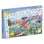 Jucarii, Copii si Bebe - Jucarii si jocuri - Jocuri si puzzle - Puzzle - Puzzle Observatie Secretele marii, Djeco - Infinity.ro