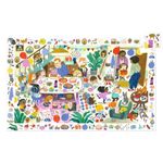 Jucarii, Copii si Bebe - Jucarii si jocuri - Jocuri si puzzle - Puzzle - Puzzle Observatie Petrecerea, Djeco - Infinity.ro
