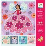 Jucarii, Copii si Bebe - Jucarii si jocuri - Jucarii & jocuri educative - Seturi pictura si desen - Sabloane Zane, Djeco - Infinity.ro