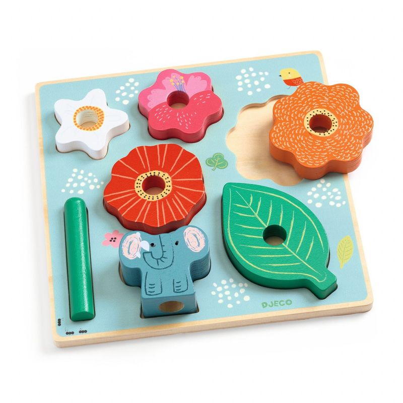 Jucarii, Copii si Bebe - Jucarii si jocuri - Jocuri si puzzle - Puzzle - Puzzle si joc de stivuire, Djeco - Infinity.ro