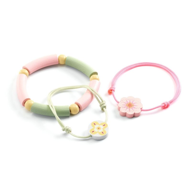 Fashion, accesorii si bijuterii - Copii - Accesorii copii - Bijuterii si ceasuri copii - Set de bijuterii Bratarile lui Cecile, Djeco - Infinity.ro