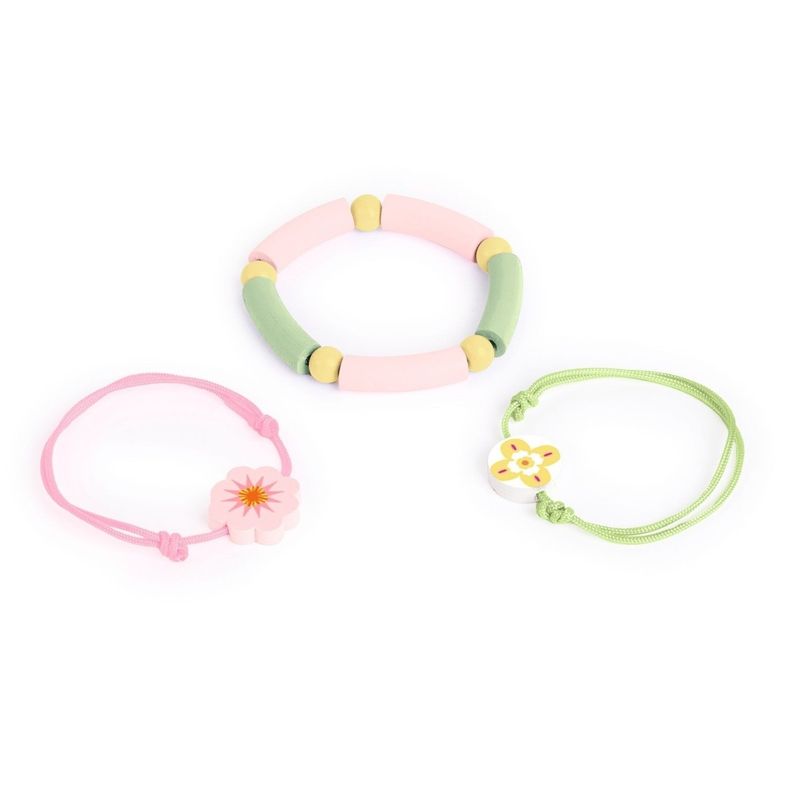 Fashion, accesorii si bijuterii - Copii - Accesorii copii - Bijuterii si ceasuri copii - Set de bijuterii Bratarile lui Cecile, Djeco - Infinity.ro