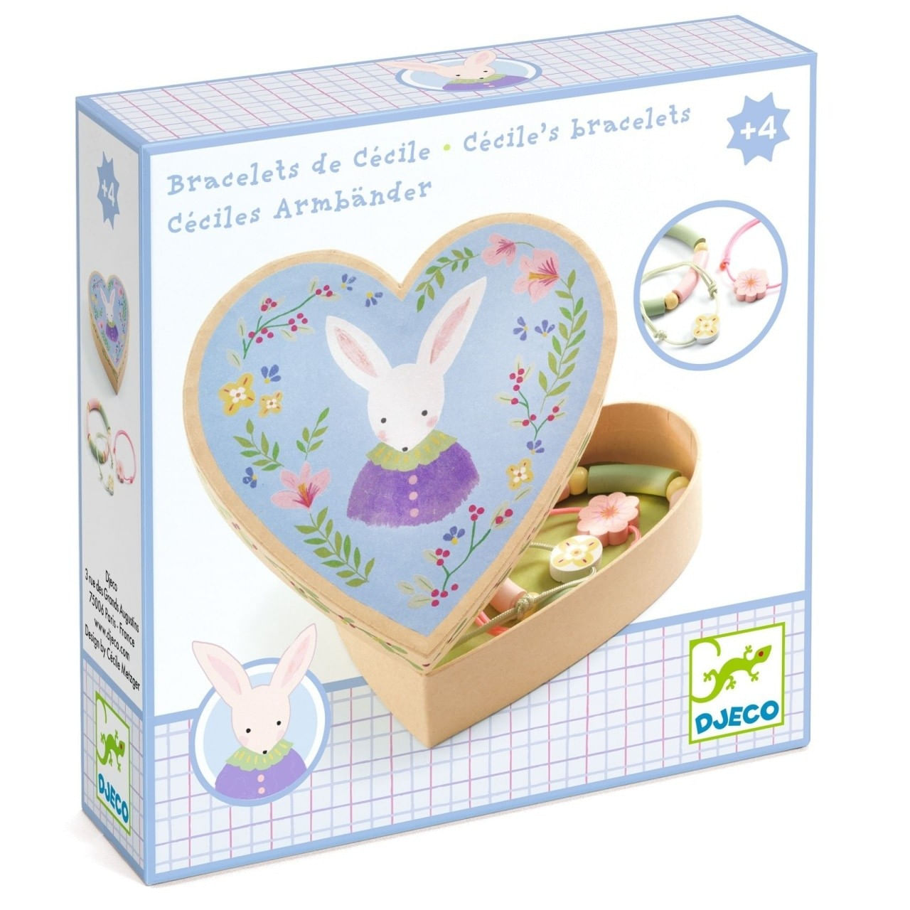 Set de bijuterii Bratarile lui Cecile, Djeco