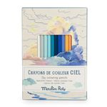 Carti si Birotica - Rechizite - Pictura si desen - Acuarele si culori - Set de colorat Culorile cerului, Moulin Roty - Infinity.ro